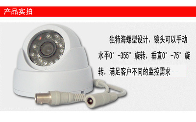 專業解析 AVE337AW(B) 700TVL海螺監控攝像頭的性能與應用